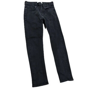 Everlane Boy Friend Jeans Washed Black Straight 24 Regular
